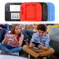 thumbnail image 2 of HTSCF Étui de Protection en Silicone Souple pour Nintendo 2DS Noir Bleu Rouge Rose Blanc Vert, 2 of 8
