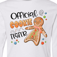 thumbnail image 4 of Inktastic Official Cookie Tester Cute Gingerbread Long Sleeve Youth T-Shirt, 4 of 5