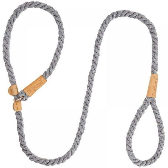 5.5 FT Slip Lead Dog Leash  Rope Dog Walking and Training Lead  No Pull Strong Nylon Leash Great for Medium and Large