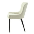 thumbnail image 5 of 20.25''H Contemporary Wood Dining Chair in Off White 2 Pieces, 5 of 5