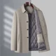thumbnail image 2 of Chaqueta fina de invierno para hombre con forro desmontable, abrigo de algodón, abrigo informal de negocios, chaqueta gruesa, ropa de seda, 2 of 4