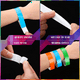 thumbnail image 2 of 1200 Uds, Pulseras de Mano Impermeables, Pulseras de Neón para Eventos, Pulseras de Concierto, Pulseras Adhesivas para Fiesta, 2 of 7