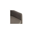 thumbnail image 3 of SAFAVIEH Couture Londyn Modern Velvet Solid Accent Chair, Dark Brown, 3 of 5