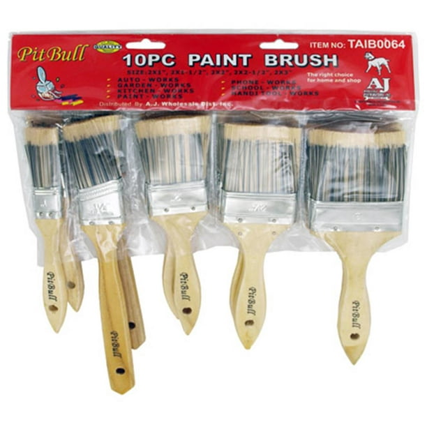 "GRIP Tools 10pc. Paint Brush Set"