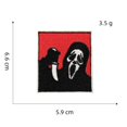 thumbnail image 4 of Scream Embroidery Patches, Halloween Iron On DIY Decorative Applique Stickers for Clothing Jeans Bag Jackets Socks Shoes (8pcs), 4 of 4