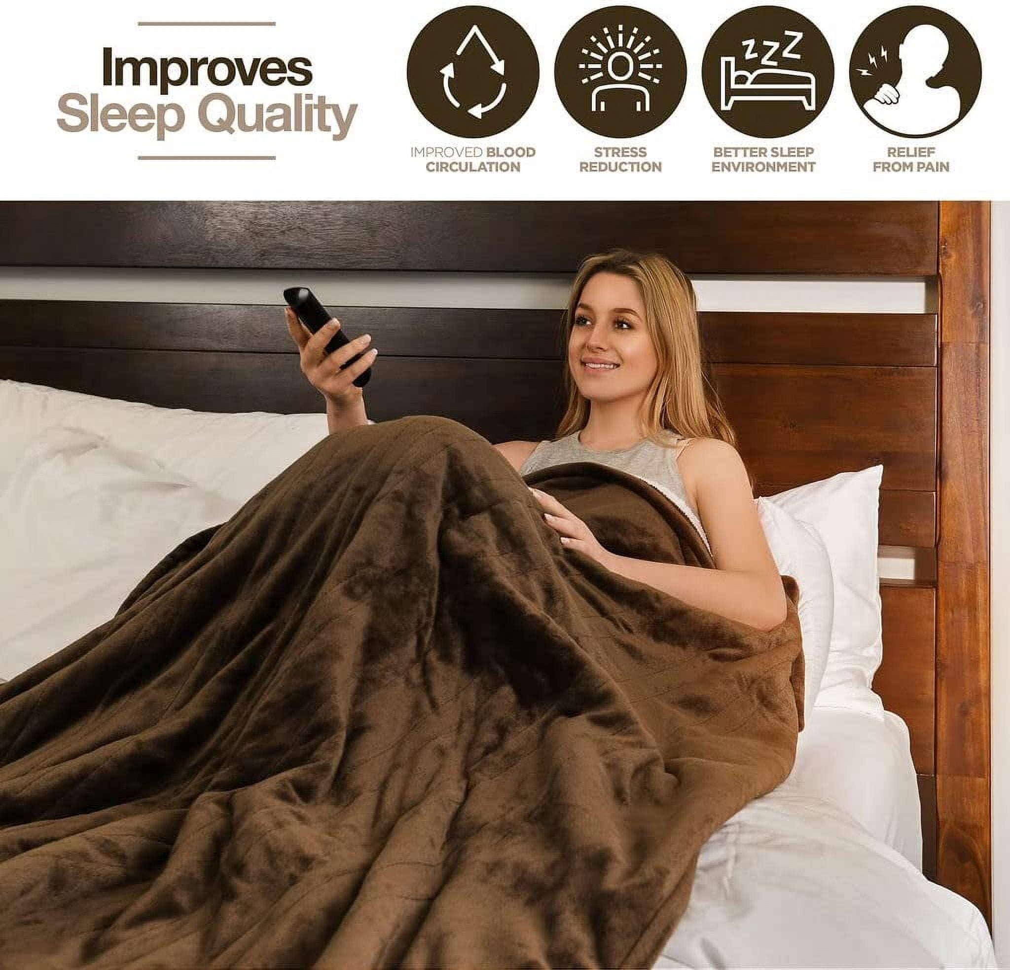 Medical King Usa Plain Electric Blanket, King, 50 x 60, 1 Count