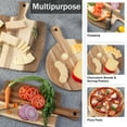 thumbnail image 4 of Classic Cuisine 3PC Acacia Wood Cutting Board Set, 4 of 11