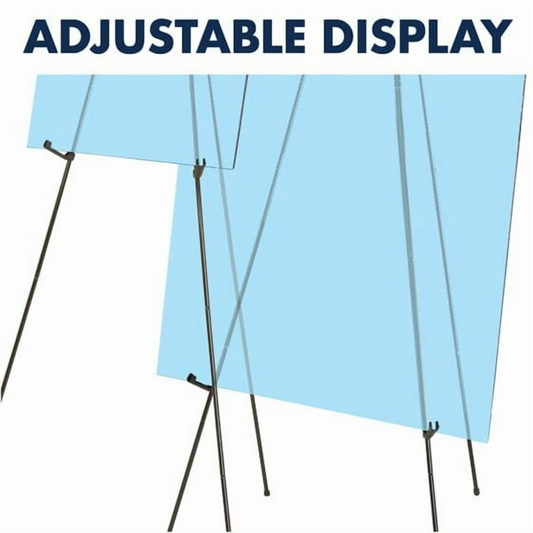 その他 Quartet Easel, Instant Easel, 63-Inches, Supports 5 lbs., Tripod Base (29E) by Quartet 3 pack) Quartet Instant Easel 63 Supports 5 lbs Tripod Base