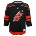 thumbnail image 2 of Youth  Black Carolina Hurricanes Home Replica Jersey, 2 of 3