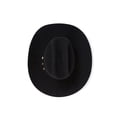 thumbnail image 4 of Stetson Unisex El Presidente 100X Felt Cowboy Hat Black 6 7/8, 4 of 9