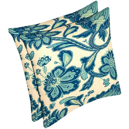Kensington Indigo Square Pillow