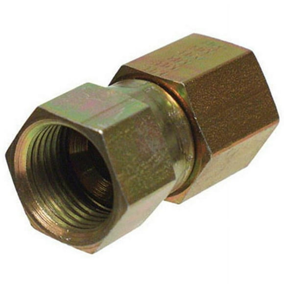 Apache 39006174 .50 in. Female JIC x .37 in. Female Pipe Swivel- Hydraulic Adapter