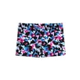 thumbnail image 4 of ranrann Kids Girls Boy-Cut Gymnastic Sports Booty Shorts Athletic Running Activewear Hot Pants Colorful Diamond 9-10, 4 of 5