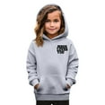 thumbnail image 7 of Xyxonk Kids Graphic Hoodies Fall Winter Trendy Hoodies 2025 Preppy Letter Print Long Sleeve Shirt Pullover with Pockets Cute Outfit 3-16 Years Gray, 7 of 7