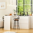 thumbnail image 4 of MONSLIPA Rotating White Drawer Dresser, Storage Cabinet with 6 Drawer for Home Office Bedroom, 4 of 7