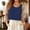 Navy, variant on Linen Tank Tops for Women Womens Plus Size Tank Tops Beach Vests Linen Cami High Neck Tank Tops Tunic Tank Tops for Women Gym Tank Tops Long Tank Tops Green L