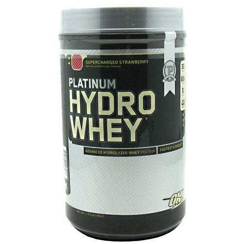 Optimum Nutrition Platinum Hydrowhey Supercharged Strawberry (1.75lb)