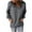 Gray, variant on Oksale V Neck Sweatshirts for Women Loose Long Sleeve Sweatshirt Solid Color Sports Pullover with 2 Pockets Cozy Classic Fit Tops 2025