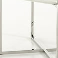 thumbnail image 3 of HomeRoots Furniture Modern White Eco-Leather Dining Chair (284246), 3 of 3