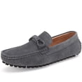 thumbnail image 3 of Men's Casual Loafers Slip On Leather Shoes Lightweight Driving Shoes Moccasins Classic Penny Loafer Flats Boat Shoes, 3 of 10