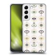 thumbnail image 1 of Head Case Designs Officially Licensed Cat Coquillette Linear White Evil Eyes Pattern Soft Gel Case Compatible with Samsung Galaxy S22 5G, 1 of 7