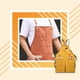 thumbnail image 5 of Trabajo delantal carpintero carpintero artesano bricolaje lienzo taller bolsillos baberos al aire libre barbacoa cocinar delantales baberos ropa amarillo Inevent HA047843-02, 5 of 7