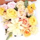 thumbnail image 1 of Flores artificiales para decoración de boda, ramo de novia, centros de mesa, decoración floral, decoración del hogar - Estilo: estilo 1;, 1 of 5