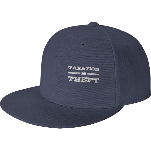 Taxation is Theft Hat Baseball Cap Adjustable Trucker Snapback Hat Dad Hat