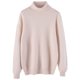 thumbnail image 2 of Suéter de lana pura, jersey de cuello alto para hombre, suéter grueso, suéter de cachemira de punto suelto de otoño e invierno, 2 of 5