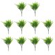 thumbnail image 1 of Cateissary 10 piezas de helechos de simulación de plantas artificiales, hojas verdes resistentes a los rayos UV, ramo exterior, decoración de jardín y Decoración Cateissary HA083895-00, 1 of 6