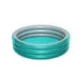 thumbnail image 1 of Alberca inflable redonda 1.70x.53cm 3anillos lisa azul 1mod caja, 1 of 3