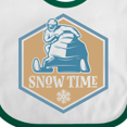 thumbnail image 3 of Inktastic Snowmobile Rider Snowmobiling Gift Boys Baby Bib, 3 of 3