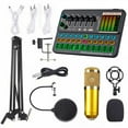 thumbnail image 1 of Amdohai Multifunctional Live SK500 Sound Card and BM800 Suspension Microphone, 1 of 8