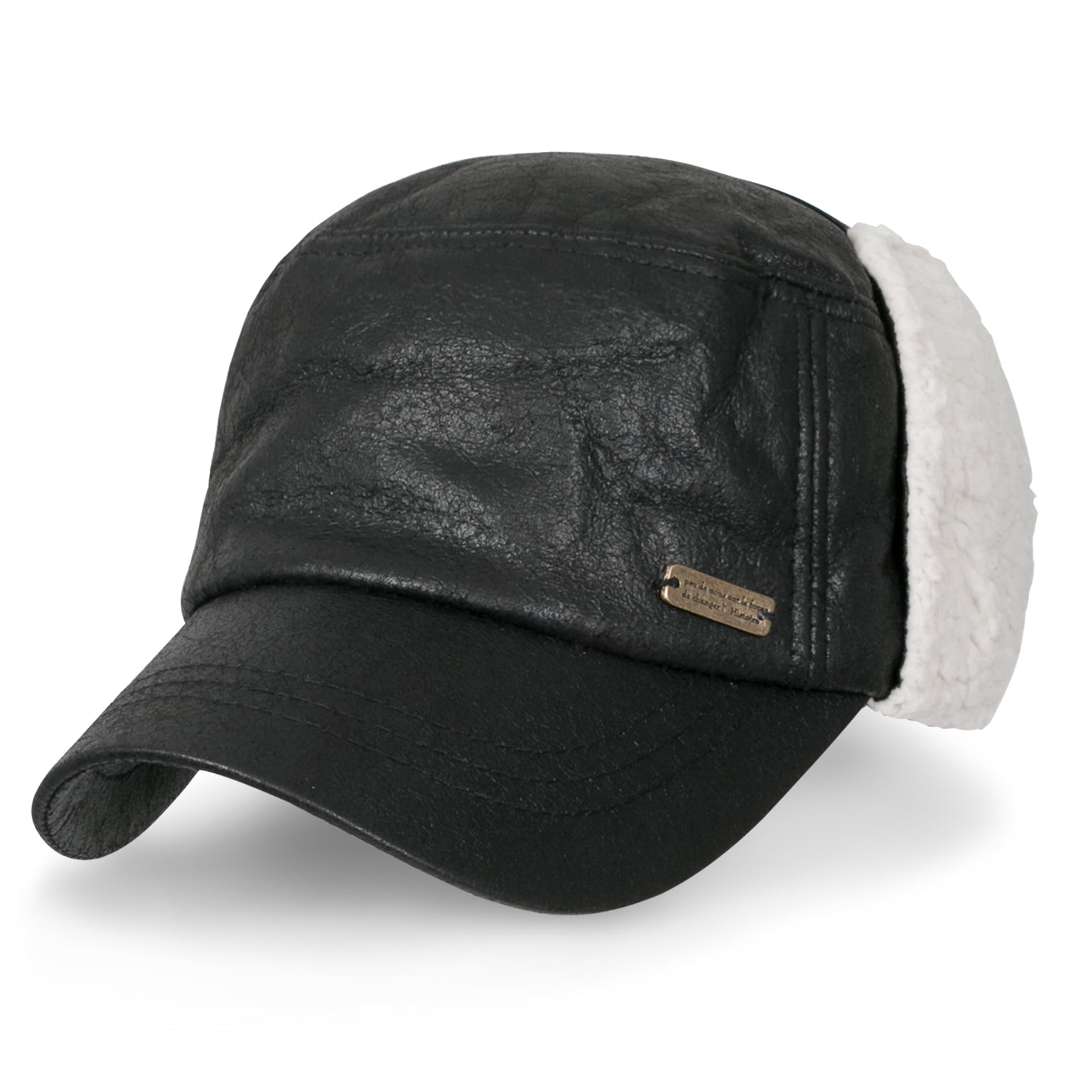 cadet hat with ear flaps