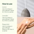 thumbnail image 2 of Plant Therapy Top 3 Organic Singles Set 10 mL (1/3 oz) Lemon, Lavender & Peppermint 100% Pure, Undiluted, Natural Aromatherapy, 2 of 8