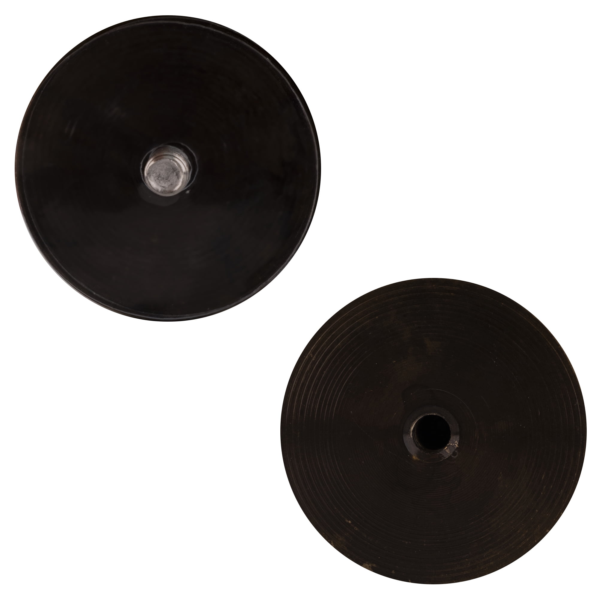 CRL SDK120ABR Antique Brass Euro Style Back-to-Back Shower Door Knobs