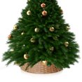 thumbnail image 3 of Siruishop Christmas Tree Collar Christmas Tree Tree Skirt for Party Small, 3 of 13