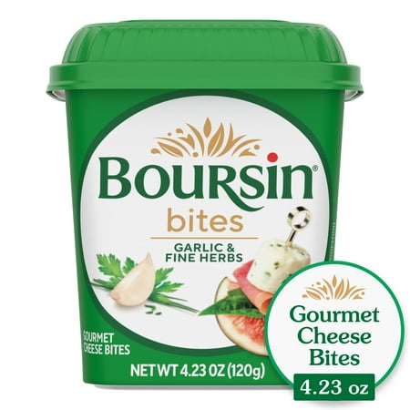 Boursin® Bites Garlic & Fine Herbs Gourmet Cheese Bites, 4.23 oz