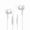 thumbnail image 3 of AuroraX Workout Earbuds,3.5mm Wired Noise Cancelling In-Ear Headphones with Microphone,Music/Volume/Phone Control Deep Bass Earphone(White), 3 of 3