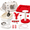 Red-Classic-Small, variant on 10-Piece Kitten Starter Kit for Indoor Cats, Classic Small White