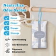 thumbnail image 4 of LA BELLEFEE 14-Pack Fresh Musk Scented Sachets - Odor Absorbing Pouches for Drawers, Closets & Shoes, Long Lasting Fragrance, Keeps Clothes Smelling Clean, 4 of 7