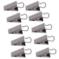 thumbnail image 1 of Rongfmy 2x10Pcs Heavy Duty Curtain Clips with Hook Spring Clamps Hanger Clips Pegs Pin Bronze 2 Pcs, 1 of 9
