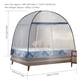 thumbnail image 4 of Mosquitero portátil sin instalación, ideal para viajes y actividades al aire libre, diseño estilo yurta, 1.2m, colores variados., 4 of 6