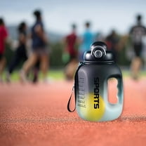 Kcavykas Large-Capacity Water Bottles New Outdoor Fitness Food Grade Material Plastic Travel Cups For Men Women Portable Durable Leakproof Water Bottle Back To School Supplies Wal-Mart