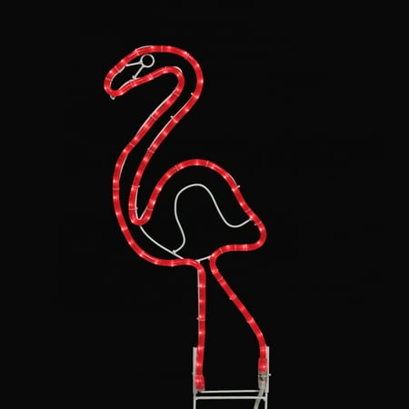24 Tropical Lighted Pink Flamingo Rope Light Outdoor Decoration 24 Tropical Lighted Pink Flamingo Rope Light Outdoor Decoration