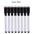 thumbnail image 2 of 8 Colors Erasable Magnetic Whiteboard Marker Pen Blackboard Marker Chalk Glass Ceramics Office School Art Marker Stationery, 2 of 4