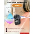 thumbnail image 4 of YOUSHARES Handheld Interview Microphone Holder Compatible with DJI Mic 3, Iron Magnetic Slide Rail Mic Air, Universal Lavalier DJI 3 Wireless Microphones, 4 of 9