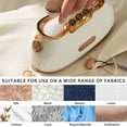 thumbnail image 3 of SALAV® Retro Edition Duopress Steamer and Iron with Ceramic Coated Plate, Pearl, 3 of 10