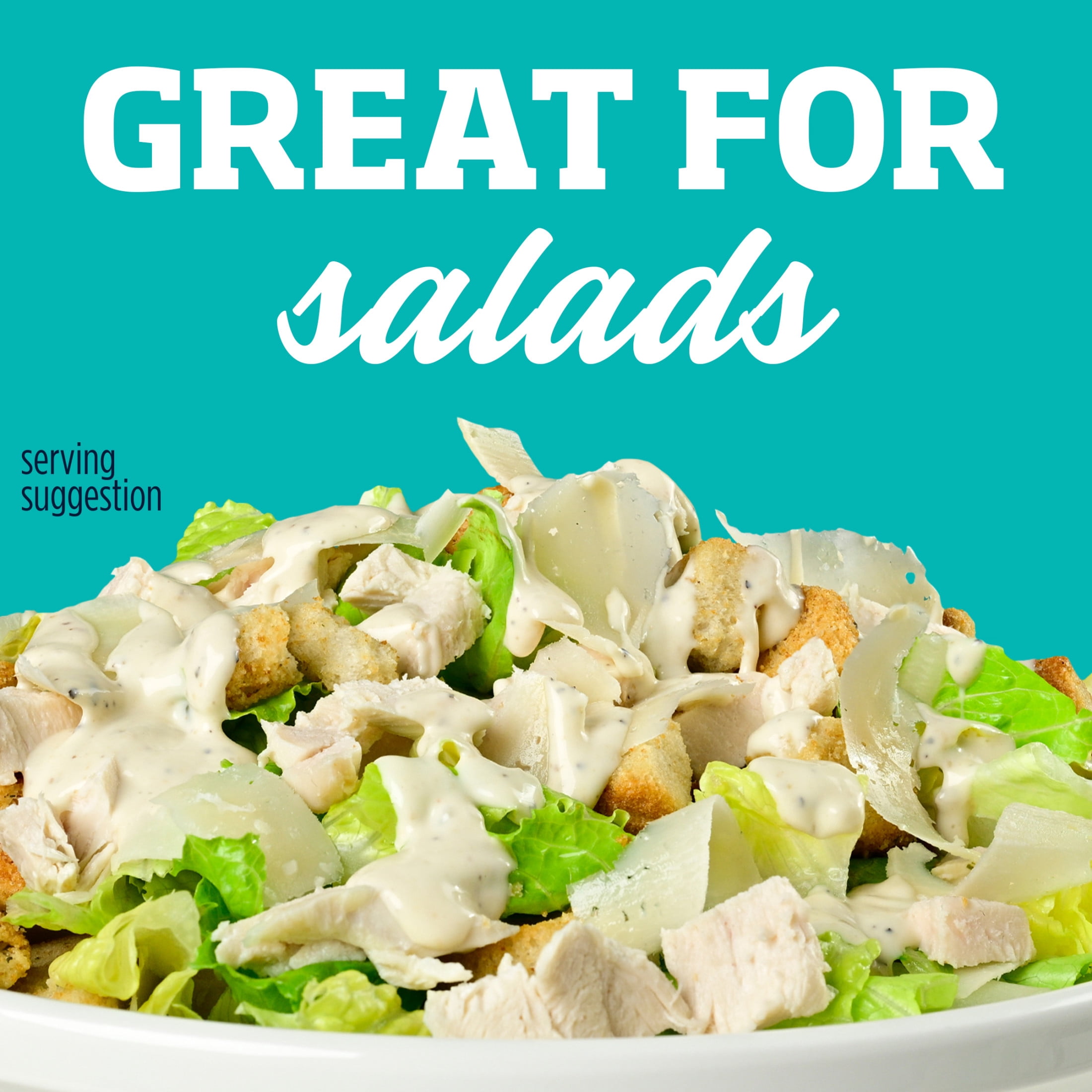 (6 pack) Kraft Classic Caesar Dressing, 8 fl oz Bottle