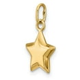 thumbnail image 5 of 14k Yellow Gold Hollow Polished 3-D Star Charm 18.2x11.4mm Pendant Necklace for Women - .4 Grams, 5 of 5